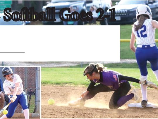 RC Softball Goes 2-1