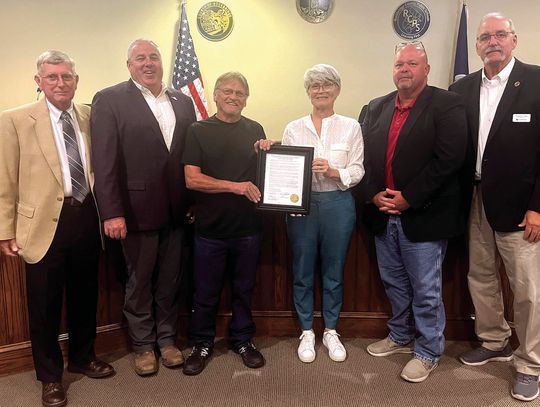 Retiring Recycling Employee Honored