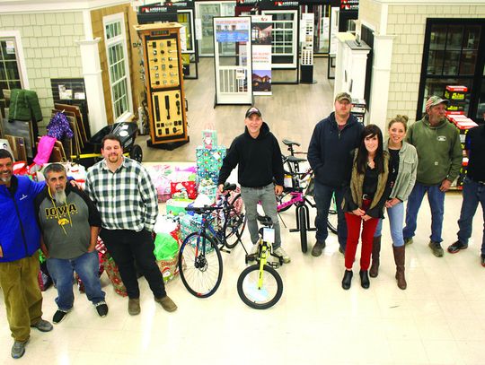 Santa’s Helpers At Spencer’s