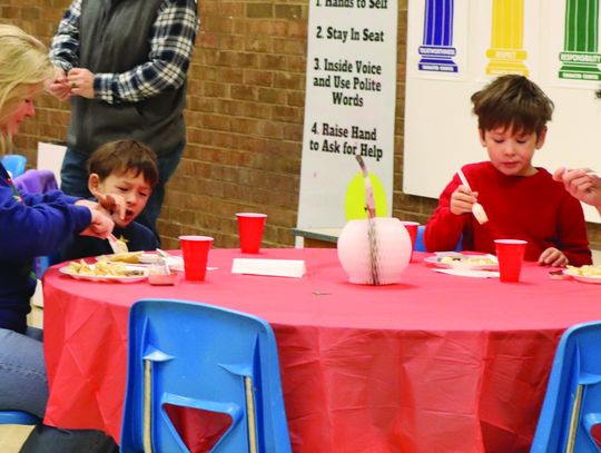 Santa Visits Kling School