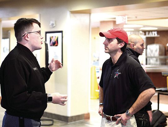 Secret Service Director, Agents Visit VMI