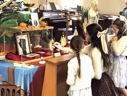 Seeing The Relics Of A Saint