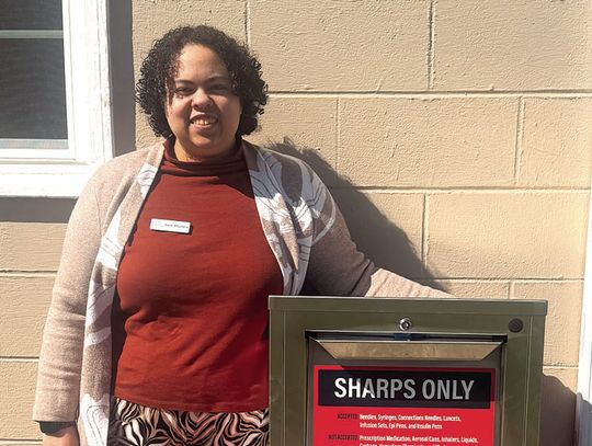 Sharps Disposal Box Available