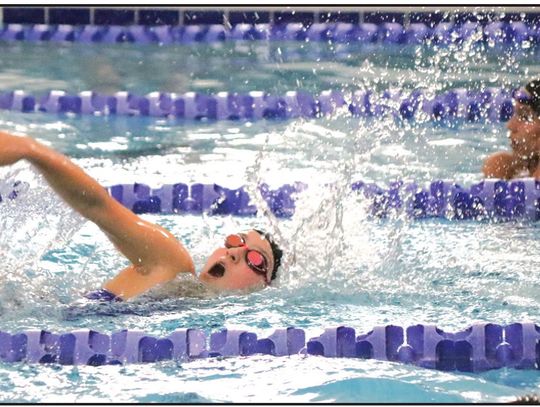 Shorthanded RC Swimmers Fall