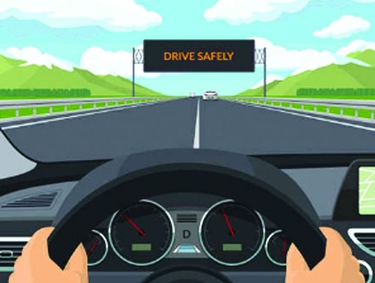 Slow Down, Stay Focused And Arrive Safely