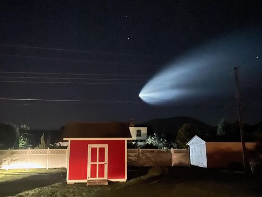 SpaceX Over Buena Vista