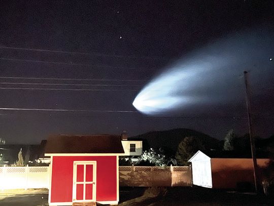 SpaceX Rocket Over Buena Vista