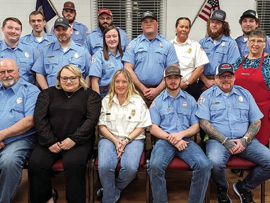 SRVFD Honors Firefighters