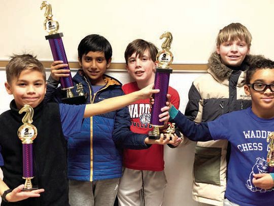 Students Win Trophies In ACC Chess Tourney