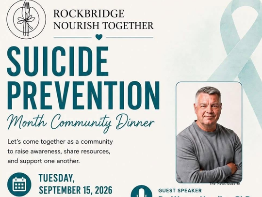 Suicide Prevention Community Dinner Planned