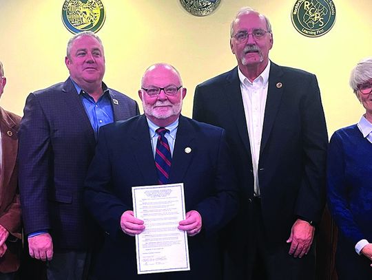 Supervisors Recognize Whitesell