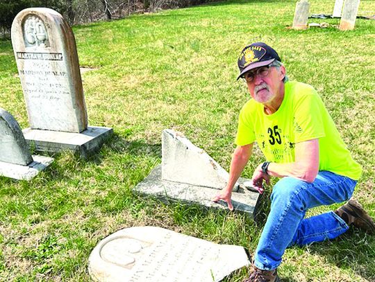 Supporting Restoration Work At Cemetery