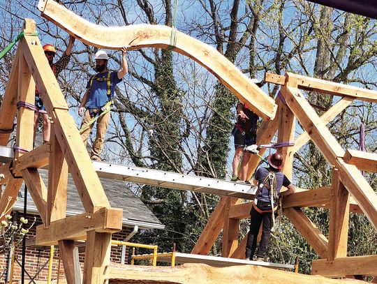 Timber Framers Come Together For Project Horizon