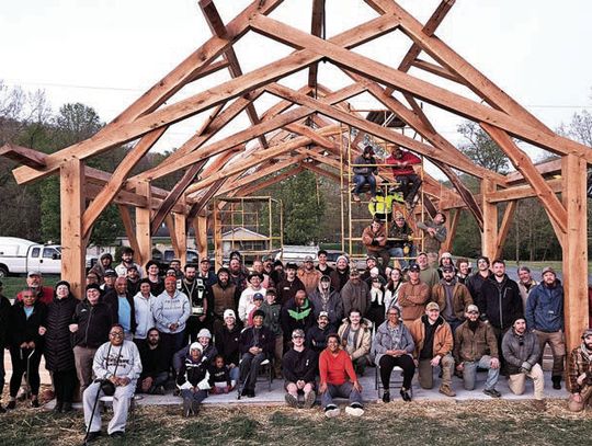 Timber Framing Completed In Glasgow