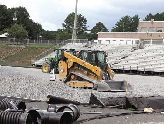 Turf Construction Continues At RC