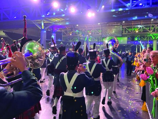 VMI Bands Play Mardi Gras