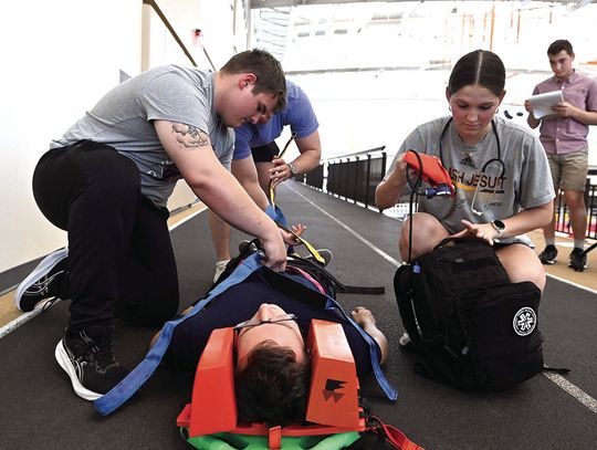 VMI Cadets Take Part In EMT Training