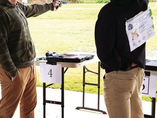 VMI Competes At Pistol Nationals