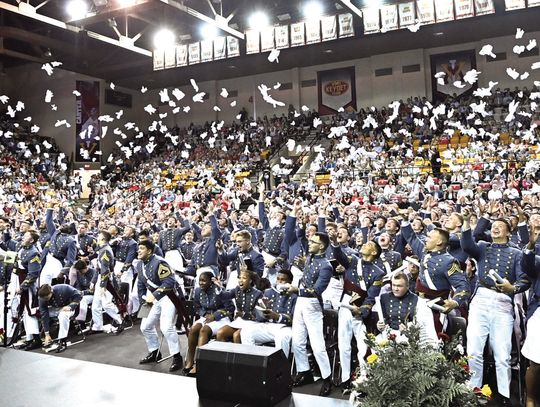VMI Graduates ‘Overcame Distractions’