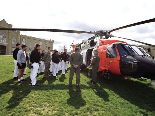 VMI Makes History With Coast Guard