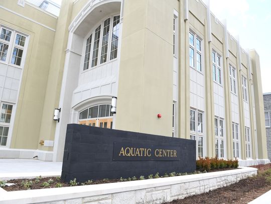 VMI's Aquatics Center Dedicated