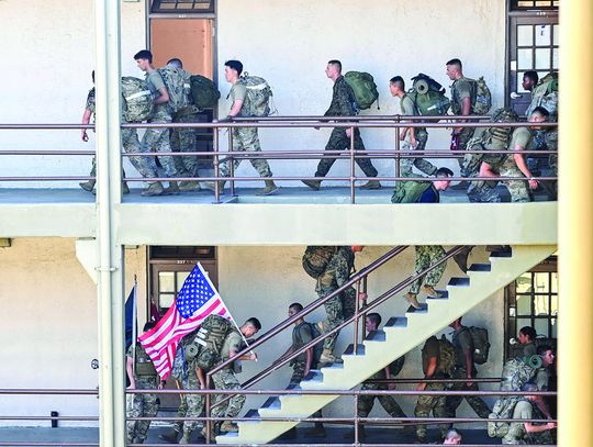 VMI Stair Climb Commemorates Sept. 11