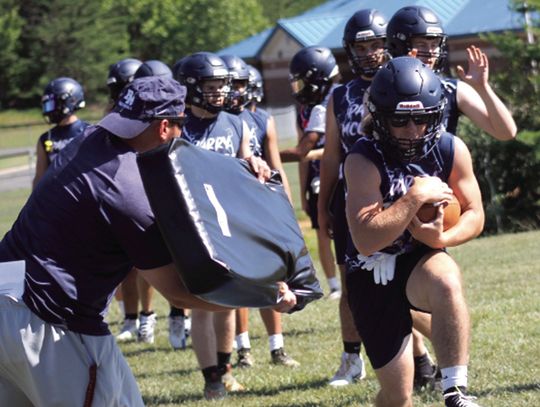 Wildcats, Blues Start Football Practice