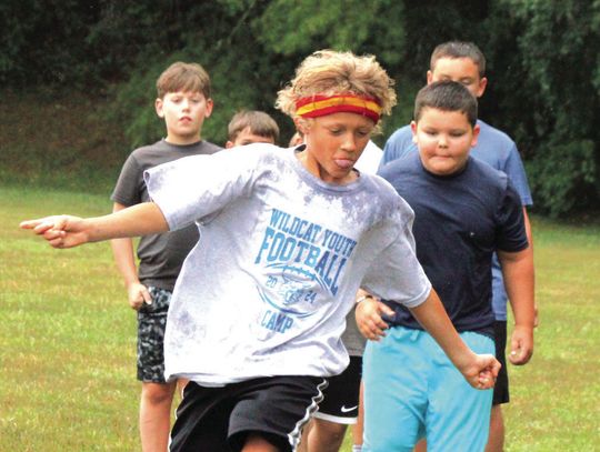 Wildcats Hold Youth Football Camp