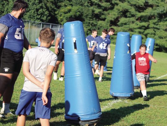 Wildcats Teach Football Skills To Youths