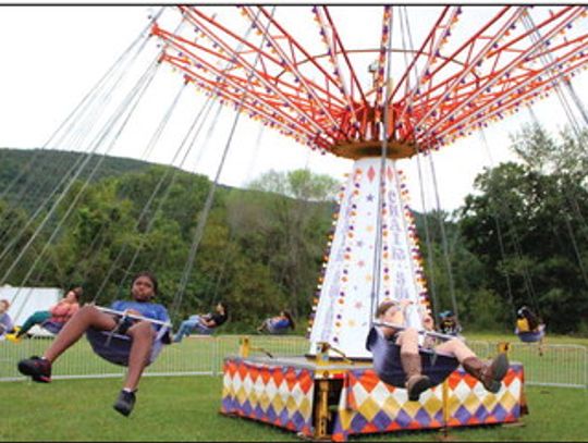 Youthful Faces At The Fair