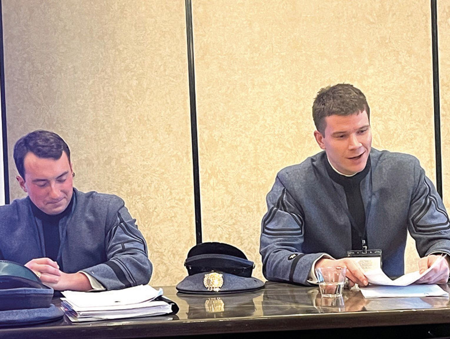 Cadets Present Research Projects