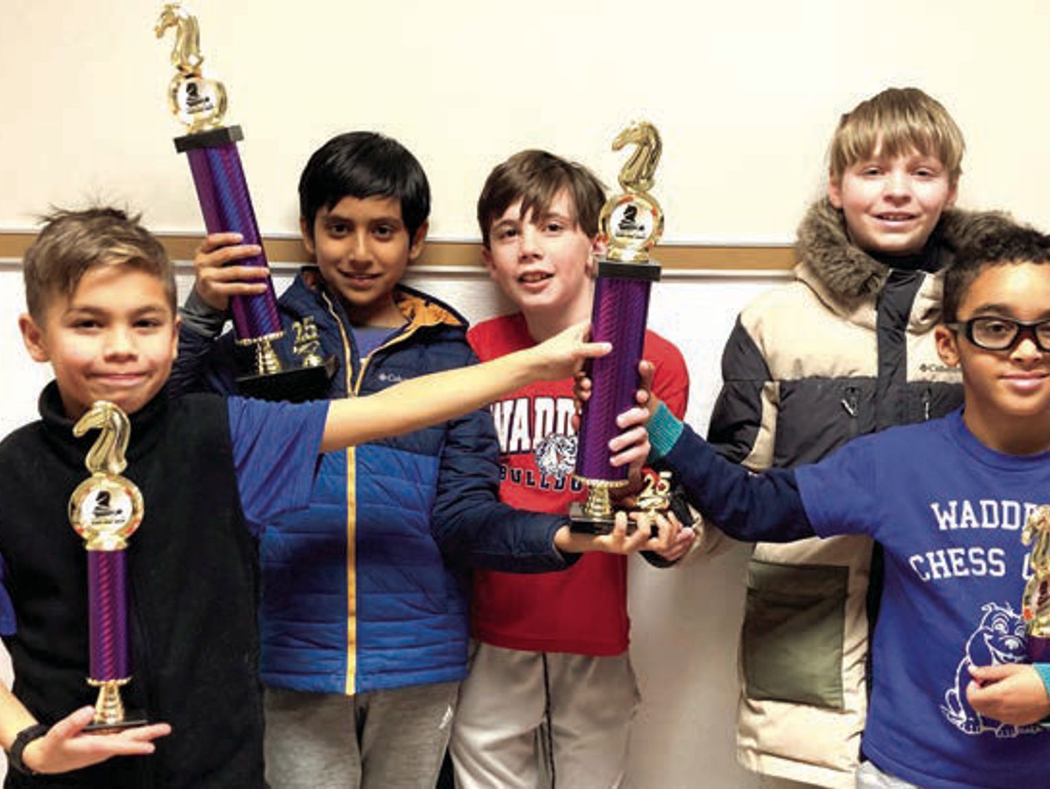 Students Win Trophies In ACC Chess Tourney