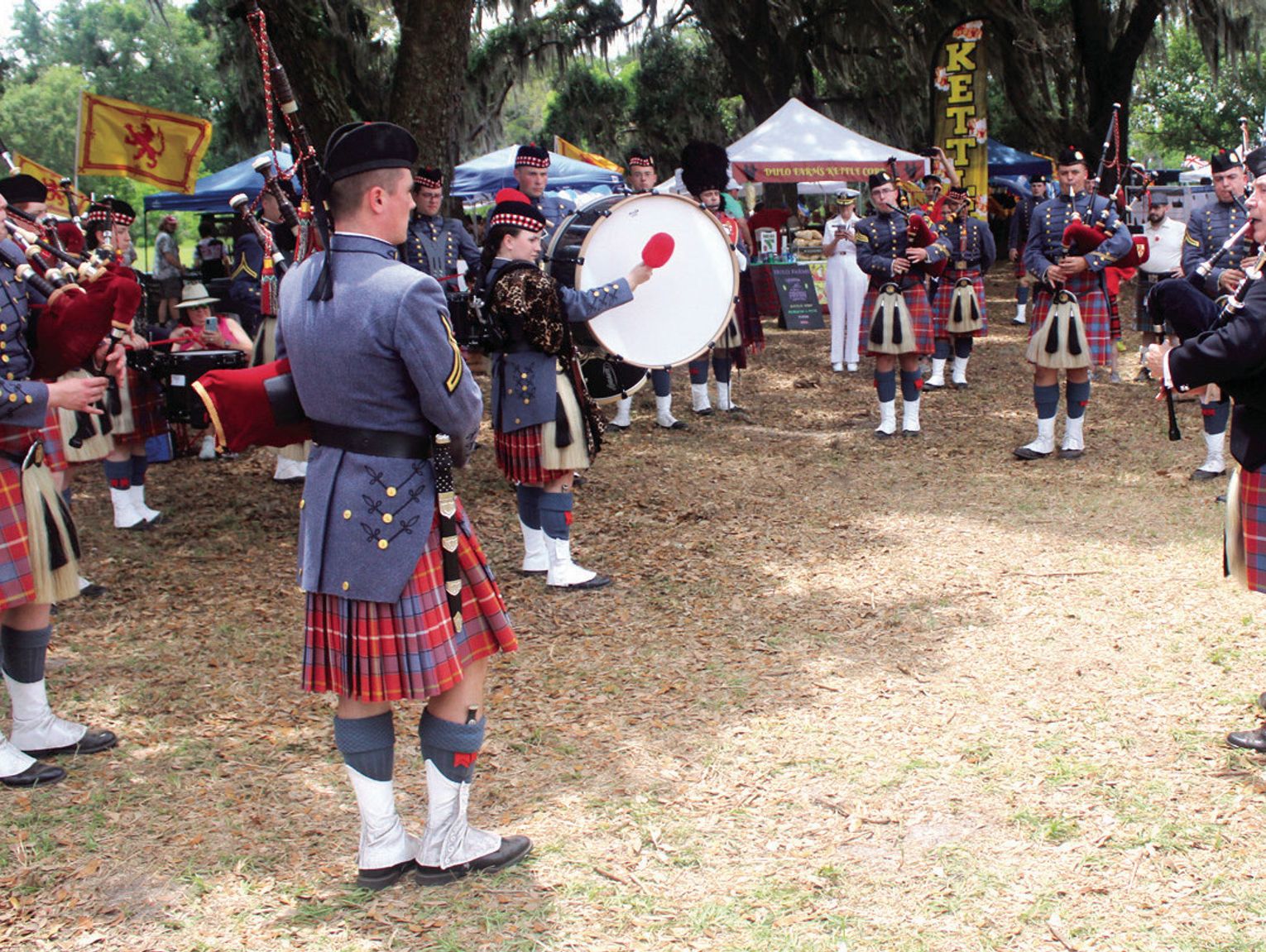 VMI Pipe Band Racks Up Awards At Celtic Festival