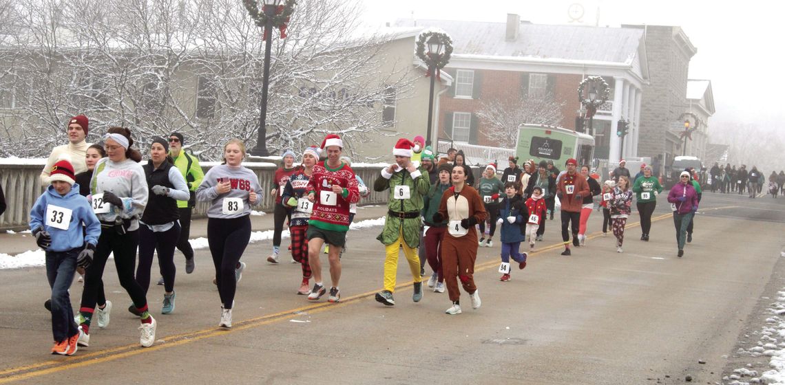 A Snowy Jingle Bell Run A Snowy Jingle Bell Run