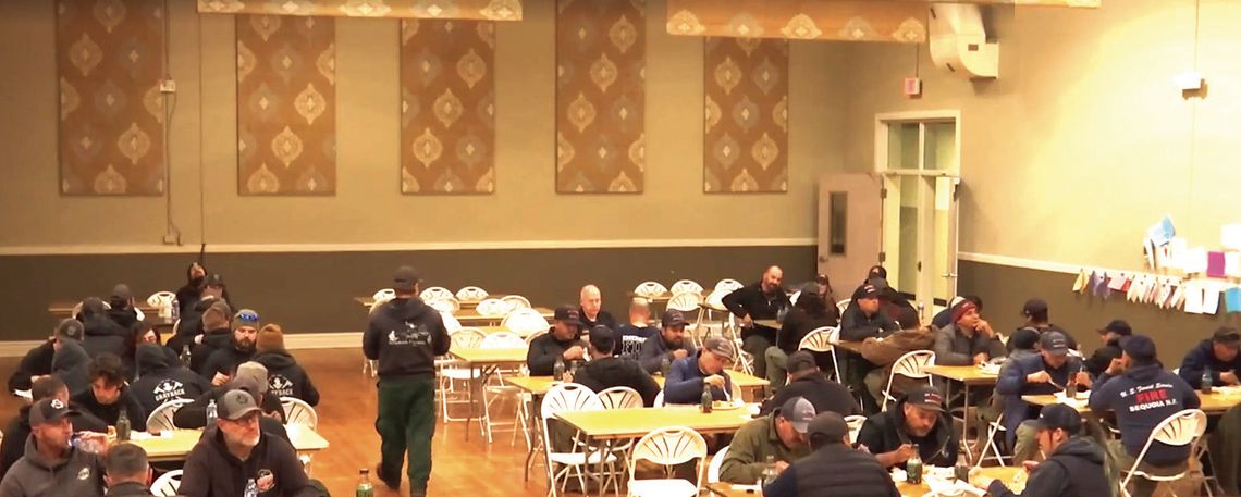 A Thanksgiving Meal For Firefighters