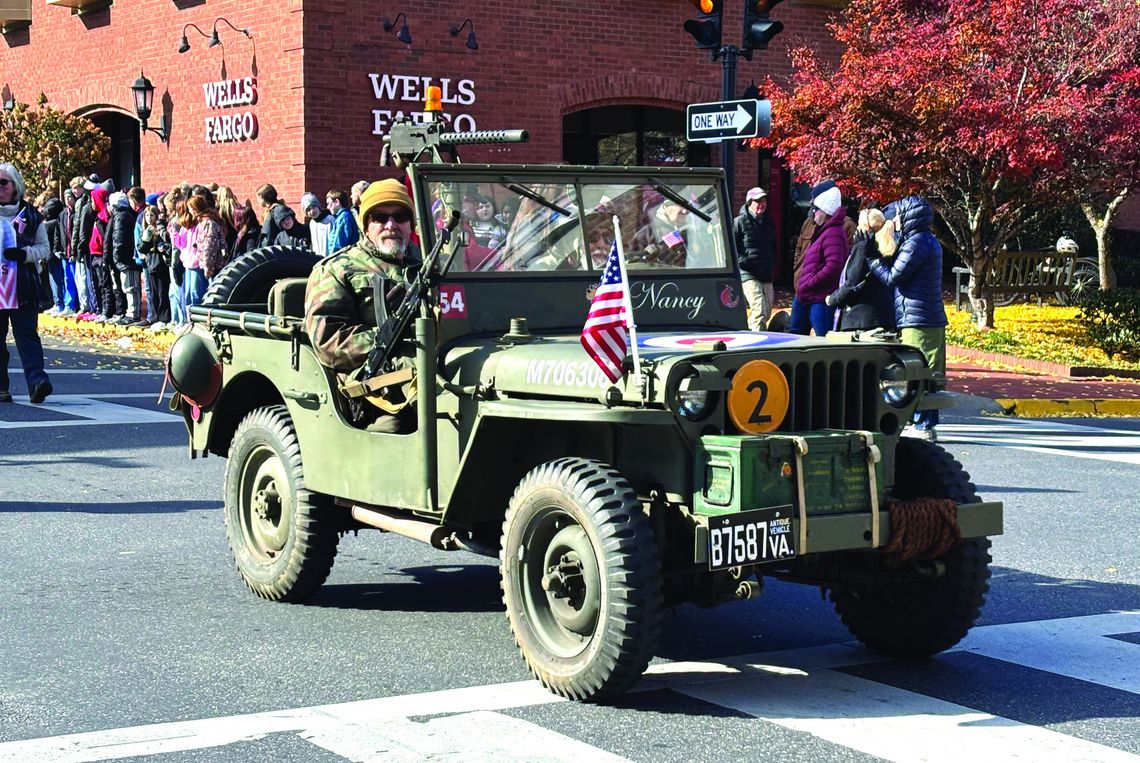 ANTIQUE military vehicles joined in the Veterans Day parade Tuesday ANTIQUE military vehicles joined in the Veterans Day parade Tuesday