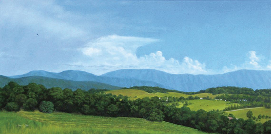 Artist ‘Reaches For The Sky’ In Show Artist ‘Reaches For The Sky’ In Show