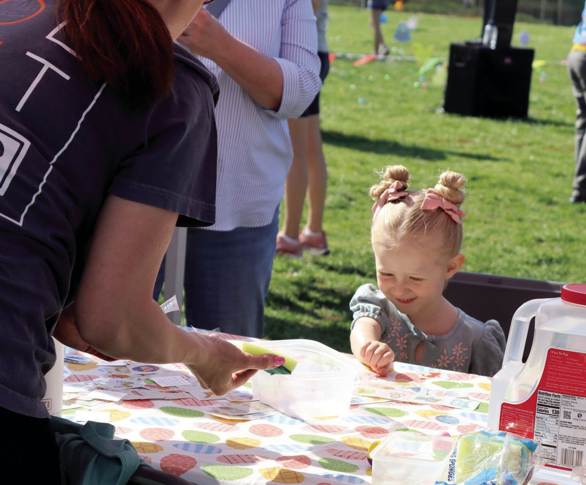 At The Easter Festival
