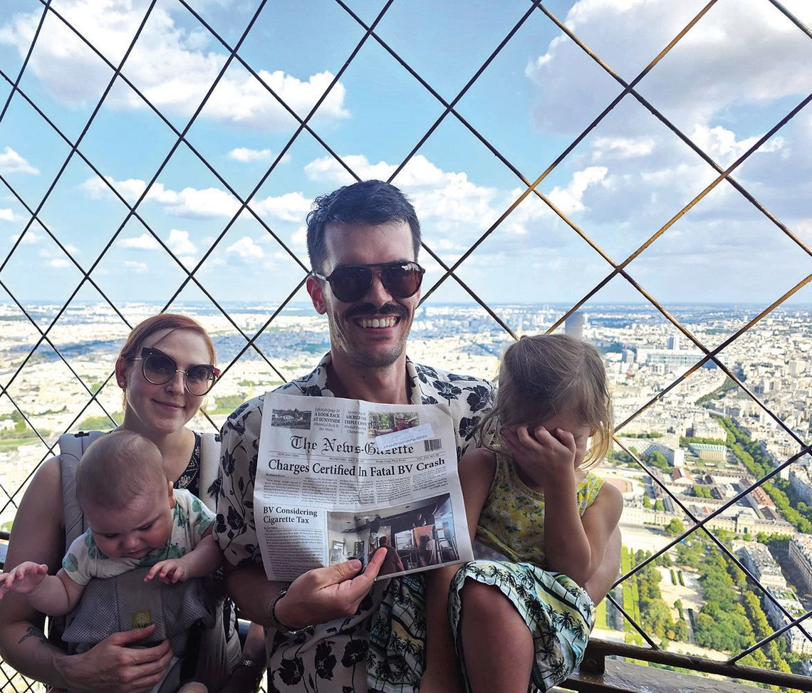 At The Eiffel Tower At The Eiffel Tower