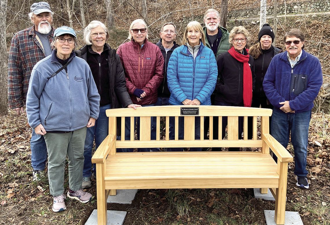Bench Dedicated To Sandra Stuart