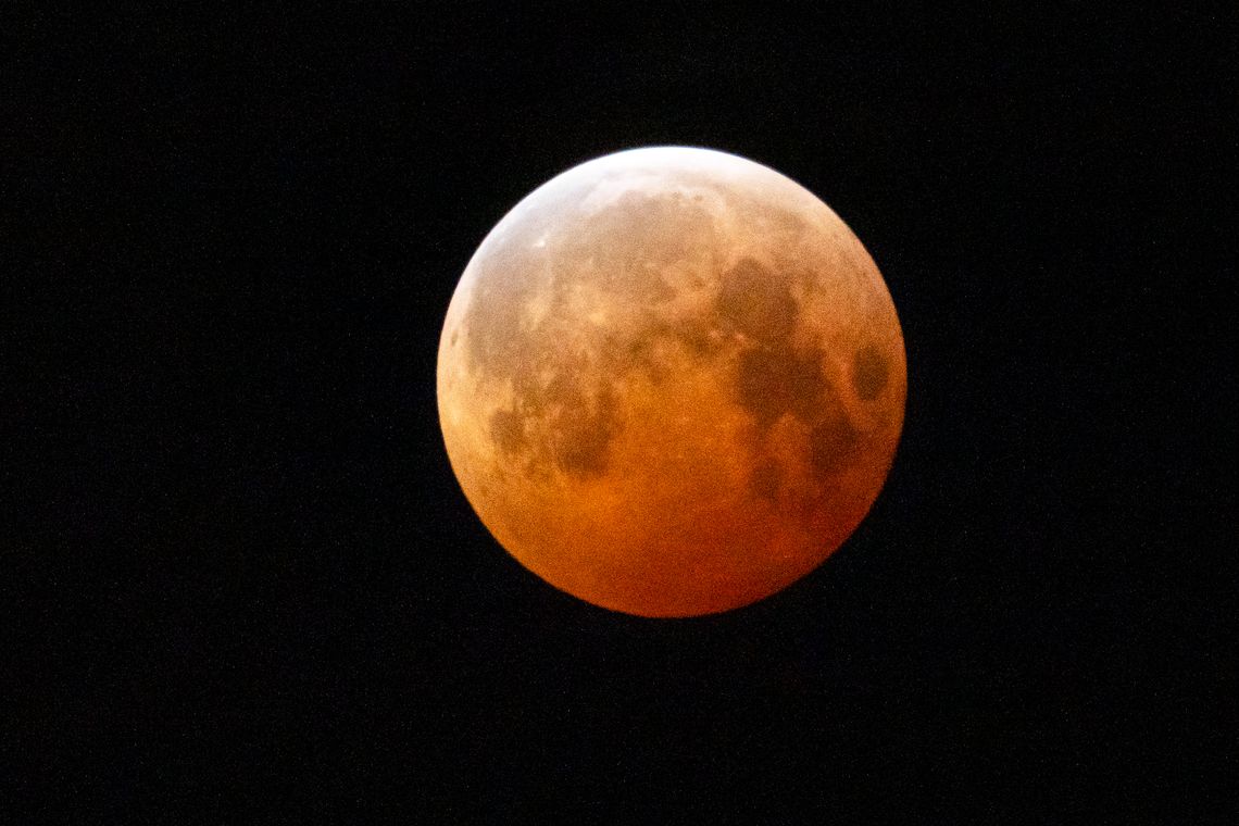 Blood Moon Over Rockbridge