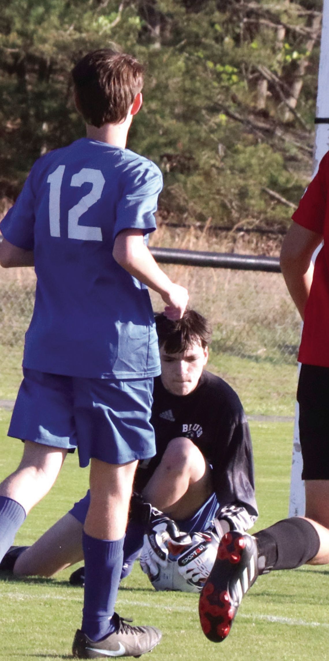 Blues Battle JCA In Soccer
