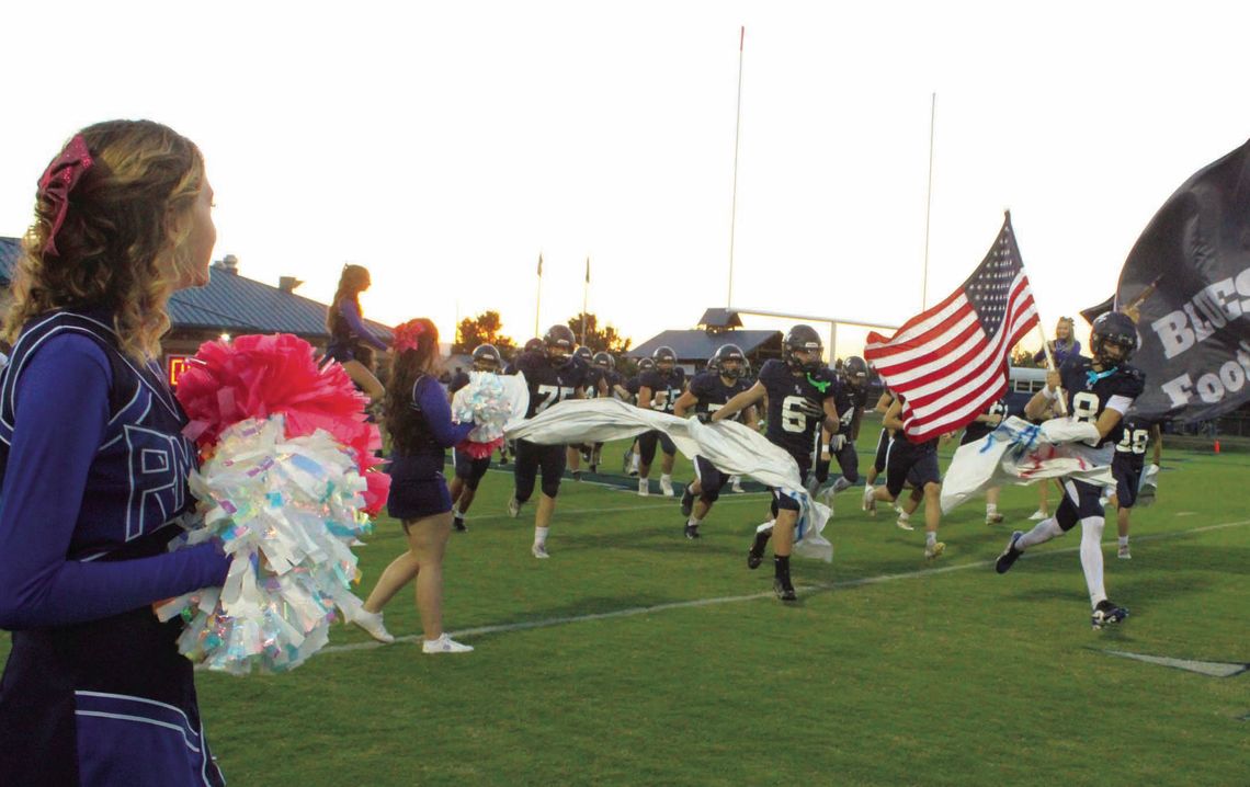 Blues Ground Ospreys, 35-16 Blues Ground Ospreys, 35-16
