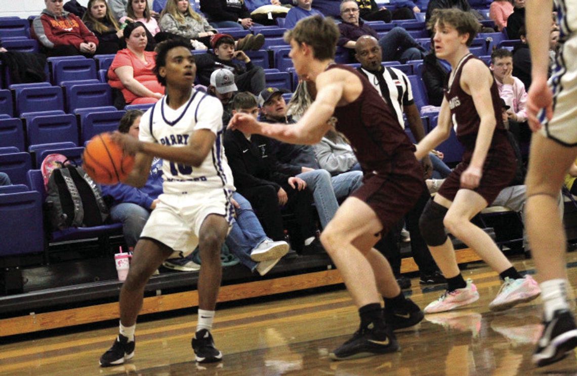 Blues Tame Mustangs, 67-40