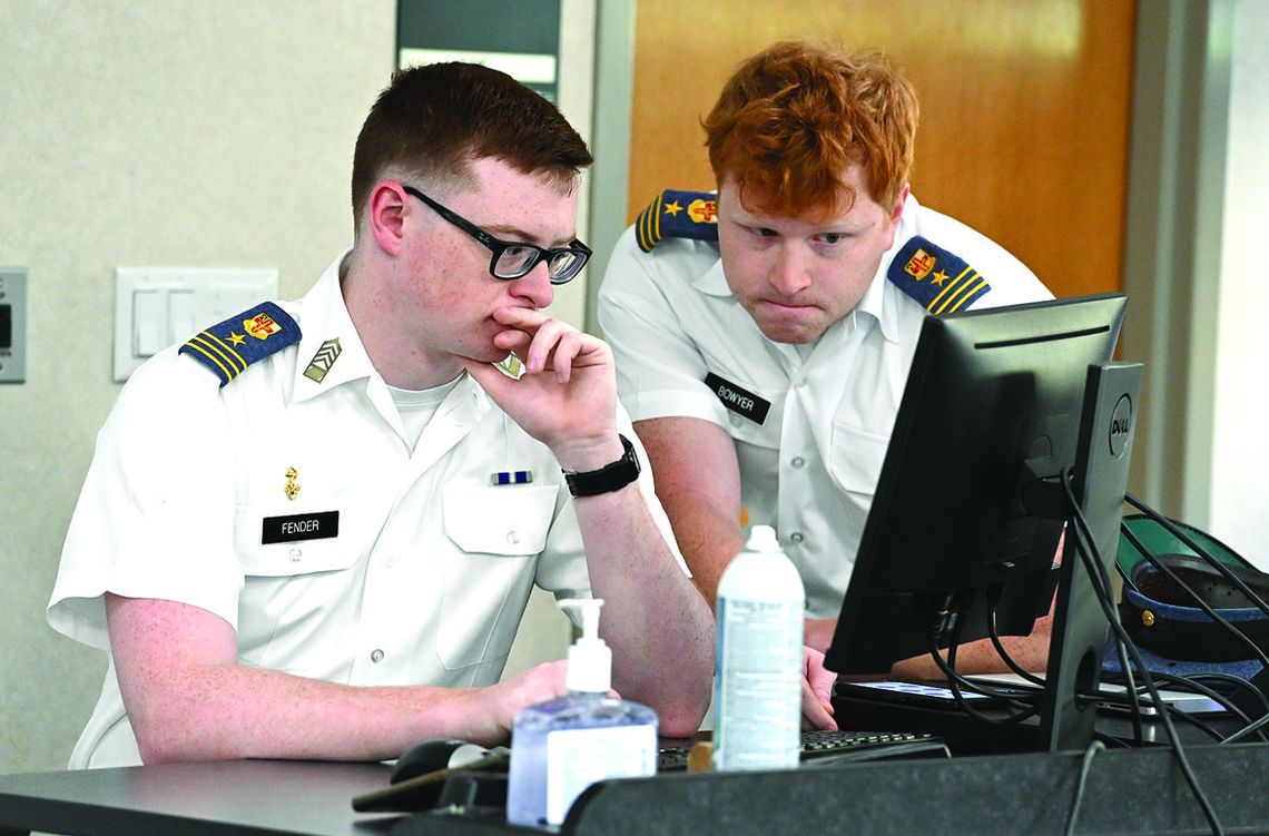 Cadets Present Capstone Projects