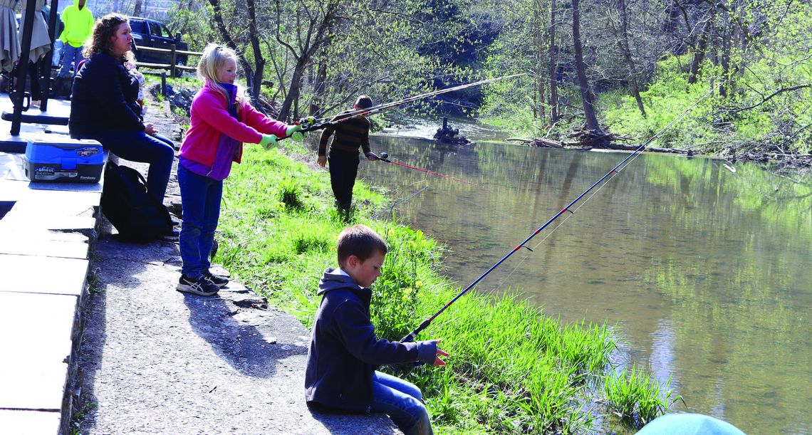 Caution: Young Fisherpeople At Work