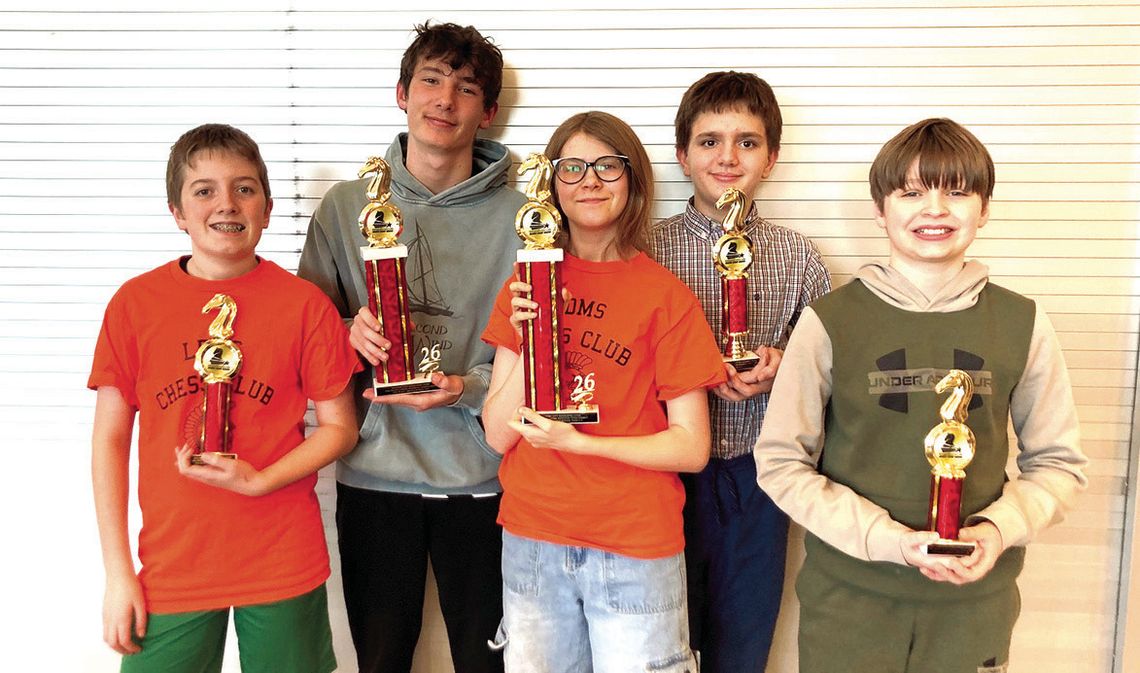 Chess Teams Place First, Second In Recent Tourney