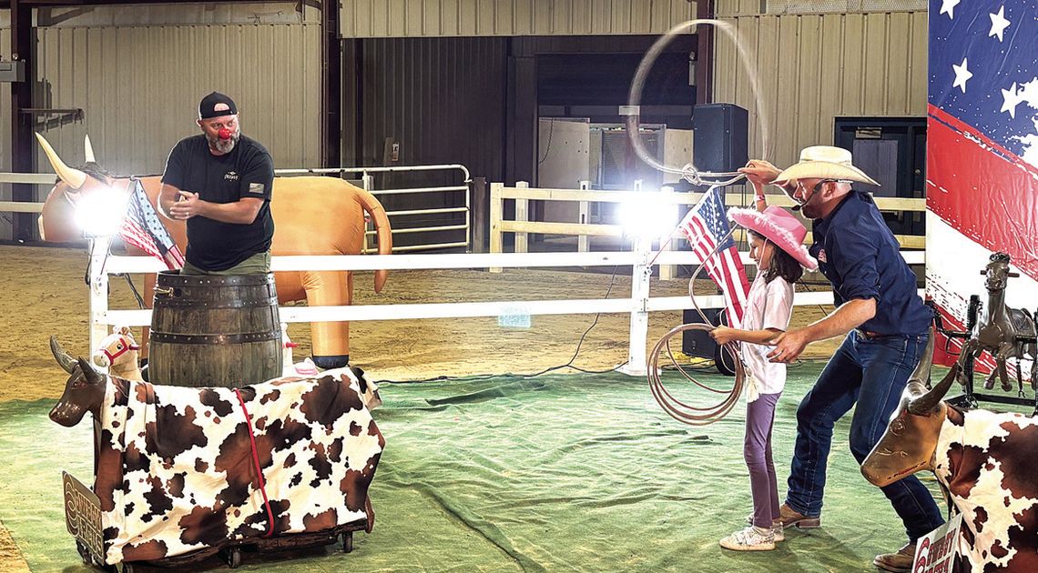 Cowboy Circus Ropes ‘Em In