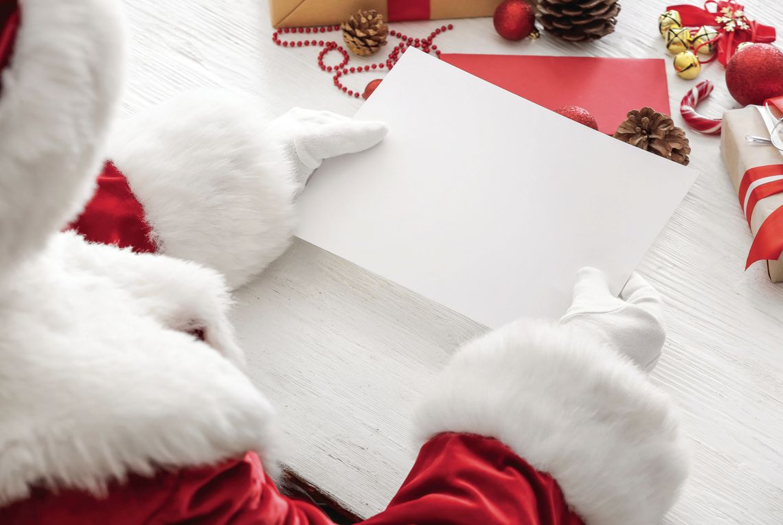 Dear Santa, What I really want for Christmas...