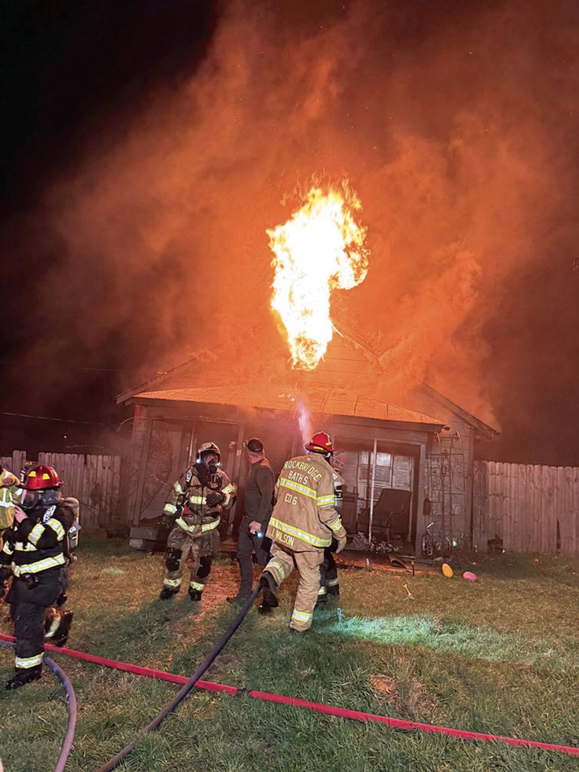 Fire Destroys Goshen Home Fire Destroys Goshen Home